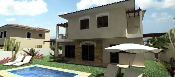 Вилла с 3 комнатами в Пафос, Кипр № 2832 2