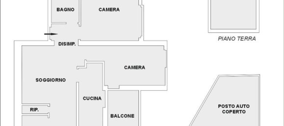 5 rooms Penthouse in Gubbio, Italy No. 289722 17
