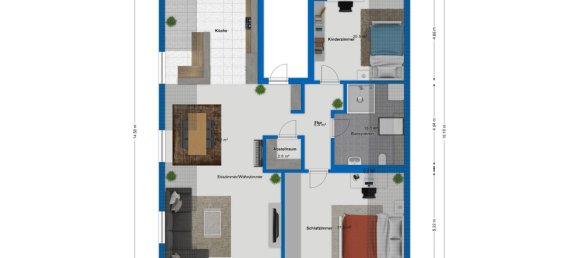 2 غرف نوم بناية في Cochem-Zell, Germany رقم 319105 35