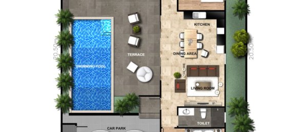 3 bedrooms Cafe / restaurant in Hua Hin, Thailand No. 6894 5