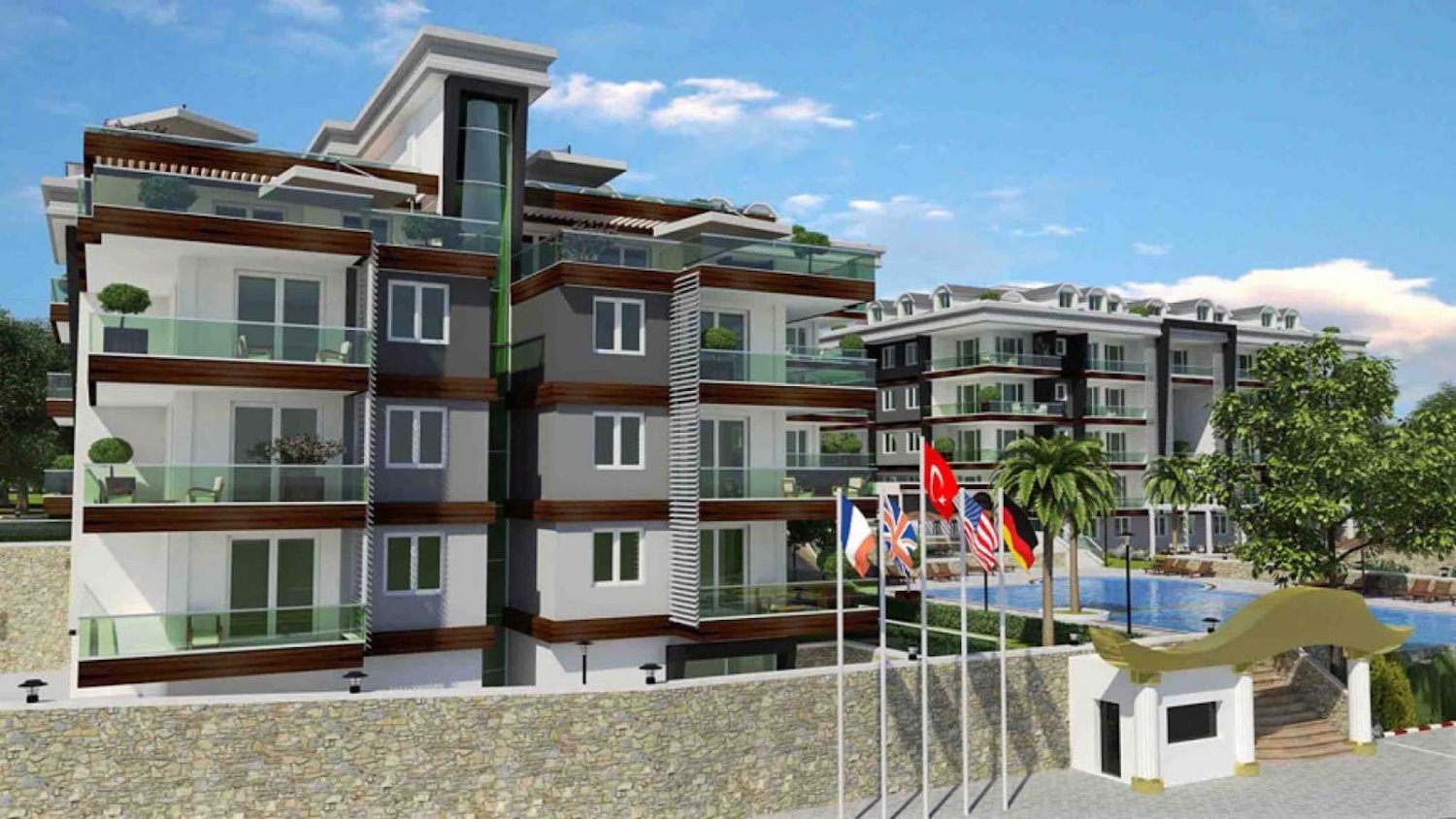 Apartment 4+1 in Alanya, Turkey No. 25718