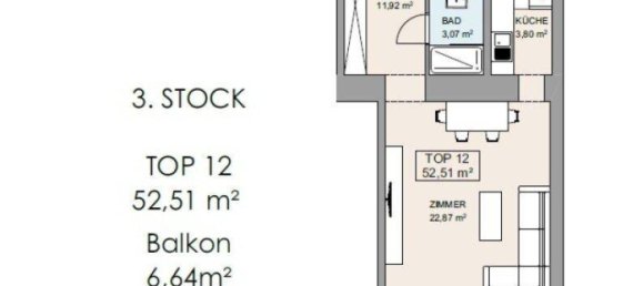 2 rooms Apartment in Margareten, Austria No. 253051 16
