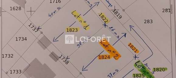 Grundstück in Fillieres, France 1000m², Nr. 75644 3