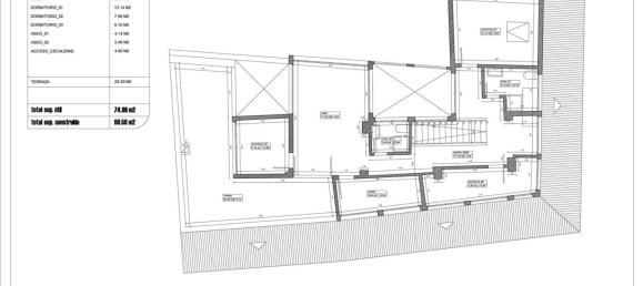 Пентхаус с 3 спальнями в Гранада, Испания № 189329 39