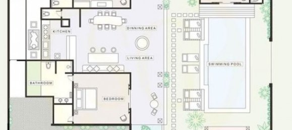 3 dormitorios villa en alquiler en Seminyak, Badung, Bali, Indonesia № 3051 16