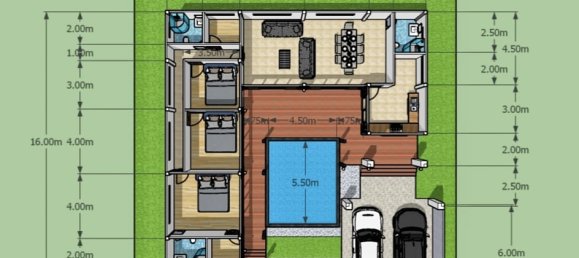 3 Schlafzimmer Haus in Pattaya, Thailand, Nr. 26279 8