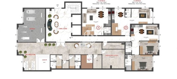 Квартира 1+1 в Аланья, Турция № 4872 27