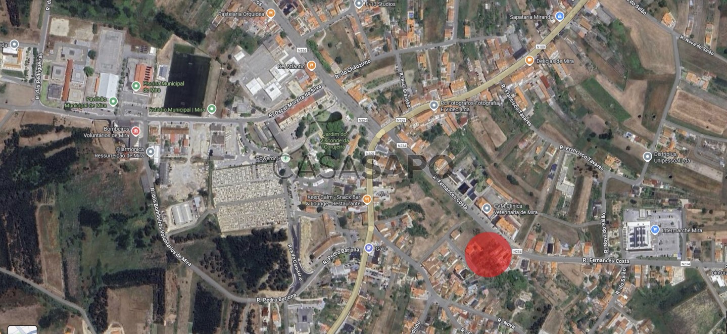  قطعة أرض في Mira, Portugal رقم 260069