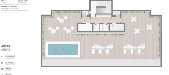 Квартира с 2 спальнями в Лиссабон, Португалия № 35916 3