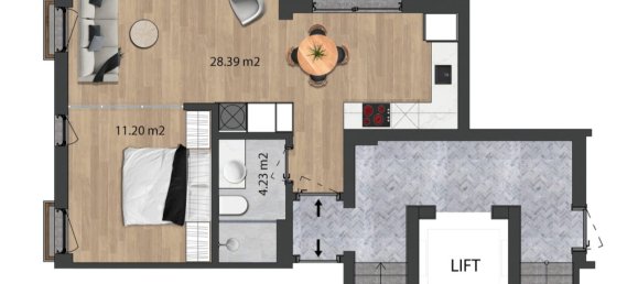 Apartamento de 1+1 en Side, Turkey No. 6066 3