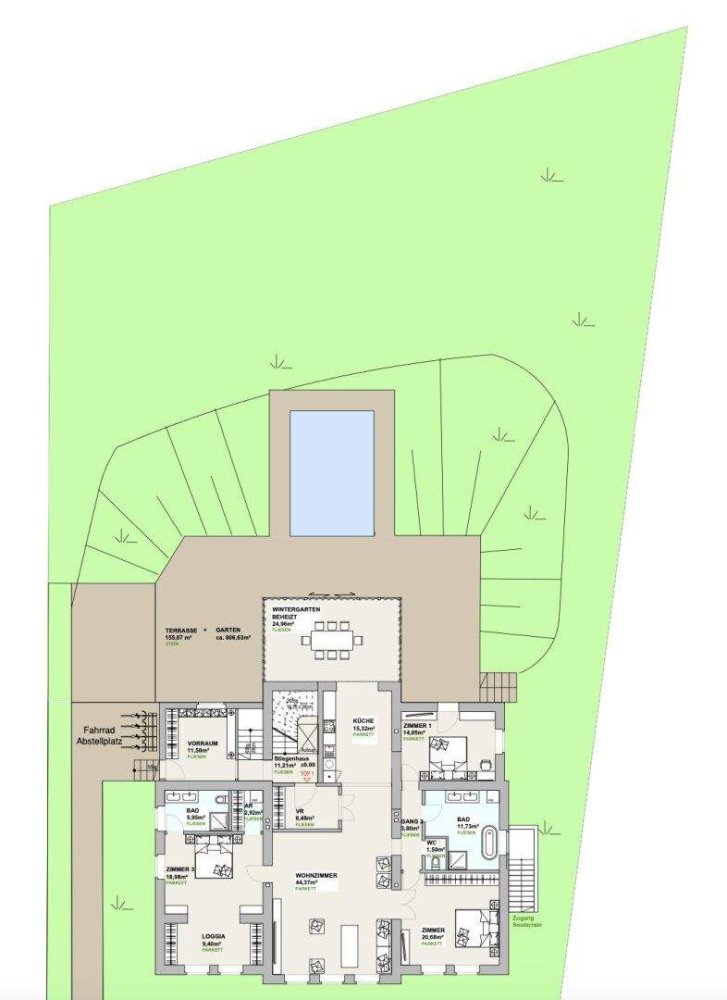 5 rooms Apartment in Purkersdorf, Austria No. 179059