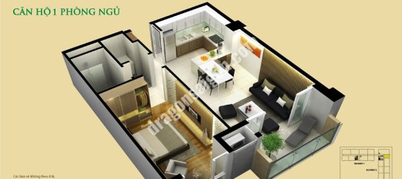 57m² Apartment in Tan Binh, Vietnam No. 11024 7
