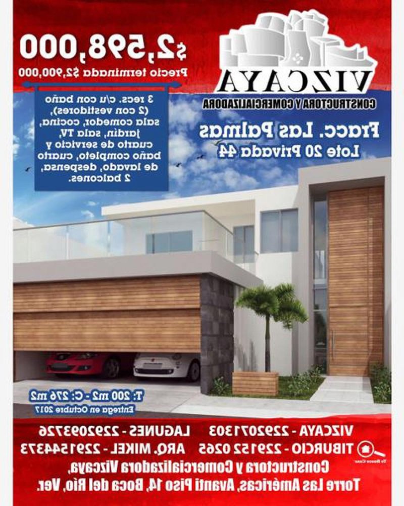 3 bedrooms House in Veracruz, Mexico No. 220887