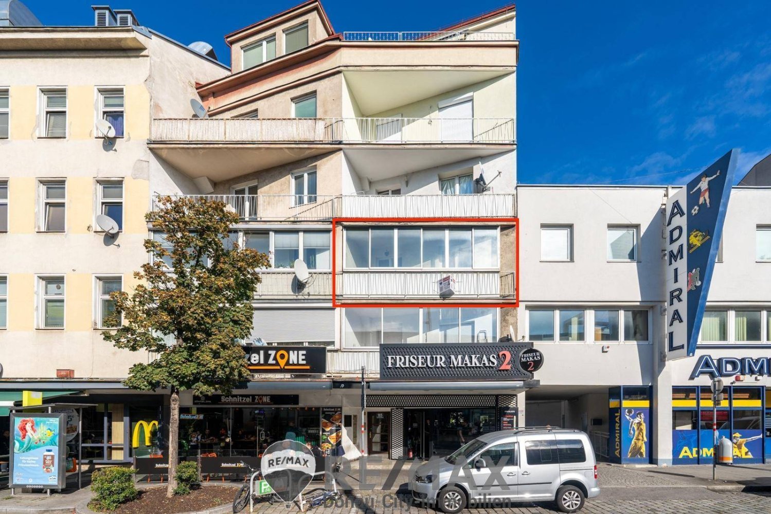 Квартира с 2 комнатами в Мариахильф, Австрия № 235409