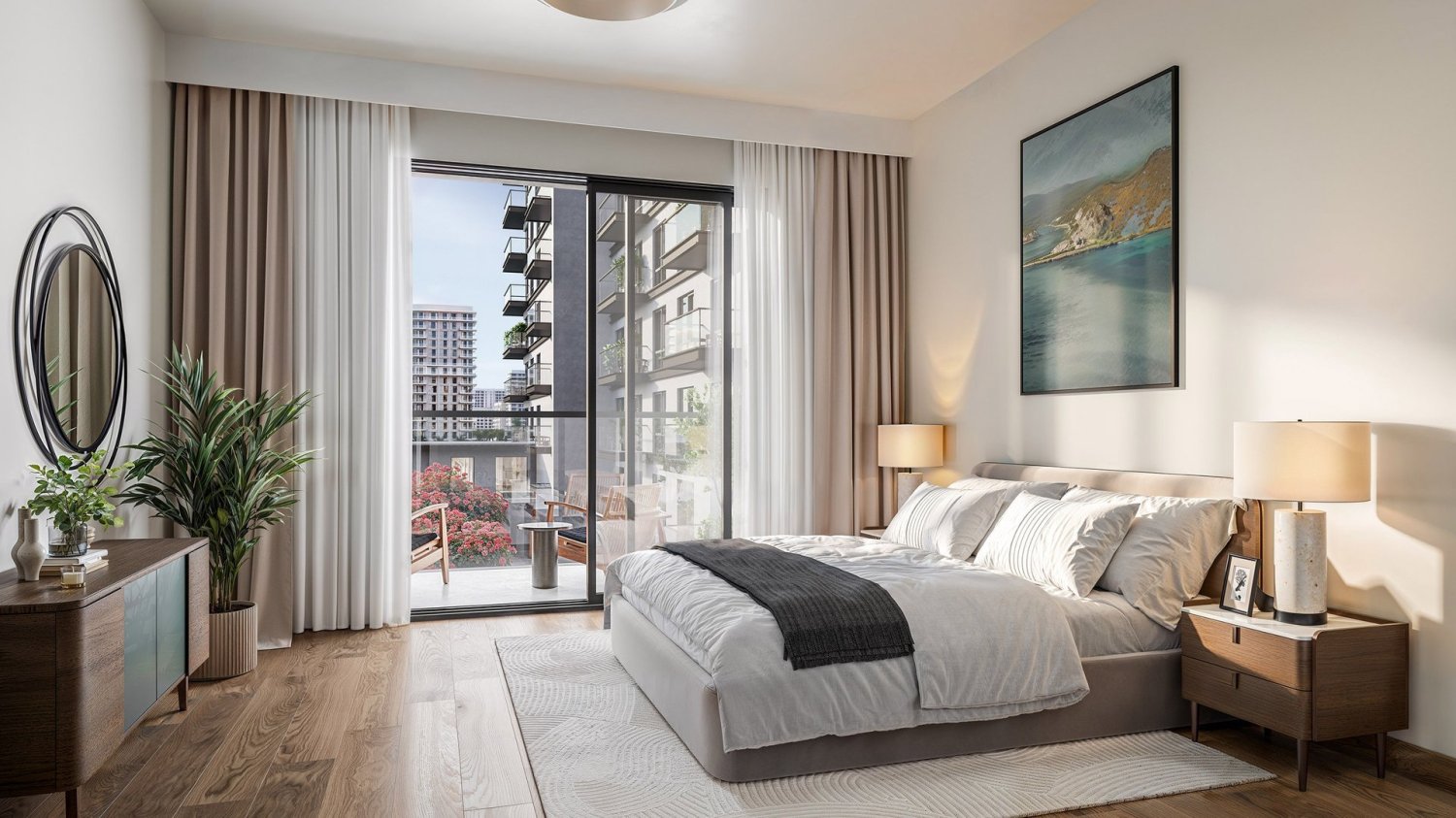 Квартира с 2 спальнями в LANA, Town Square, ОАЭ № 62808