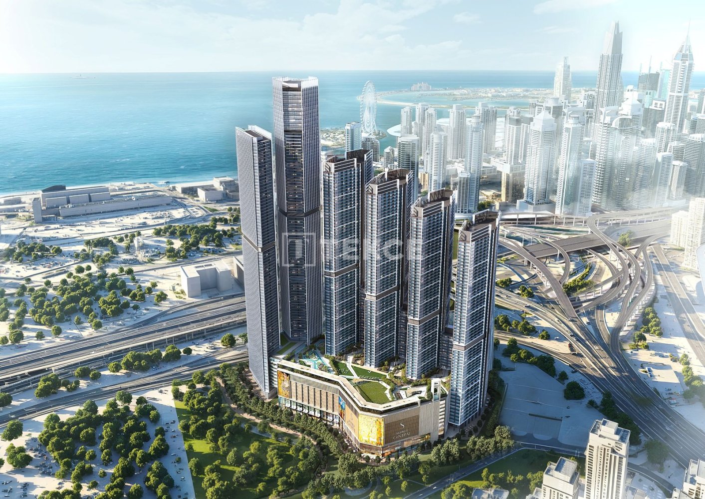 Apartamento T1 em Jumeirah Lake Towers, UAE N.º 102039