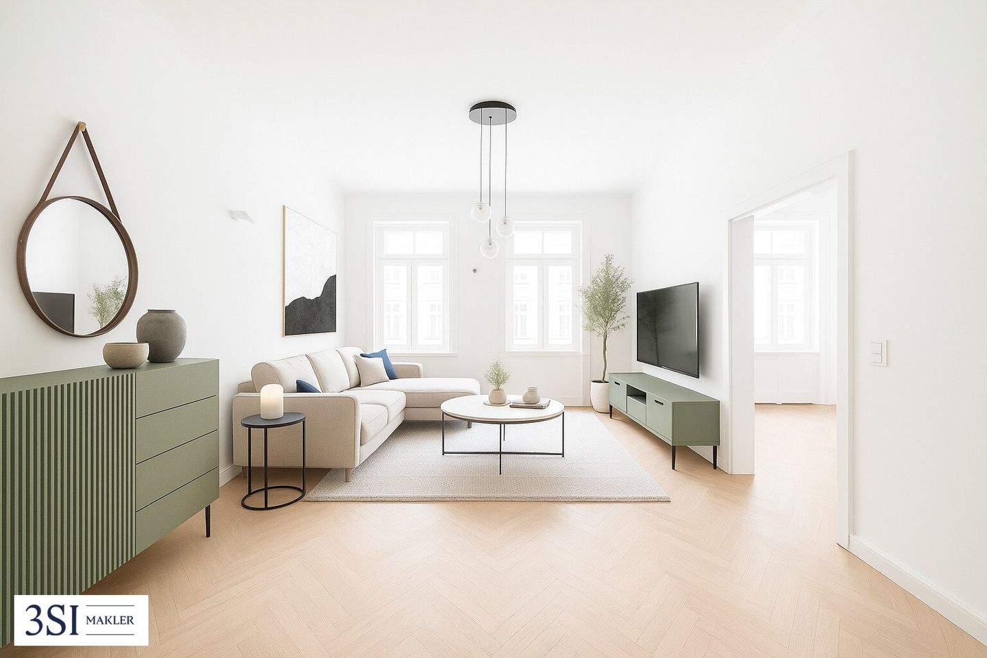 3غرفة شقة في Rudolfsheim-Funfhaus, Austria رقم 237252