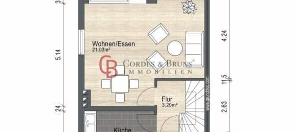 3 Schlafzimmer Stadthaus in Verden, Germany, Nr. 316303 26
