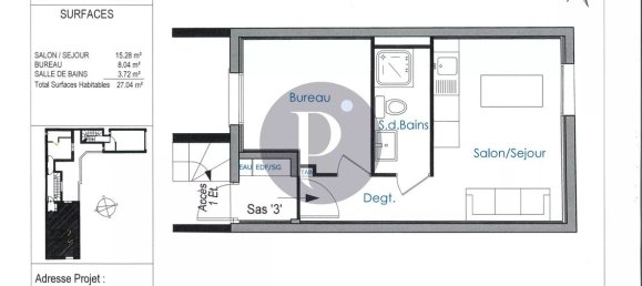 2 rooms Apartment in Bagneux, France No. 168700 2