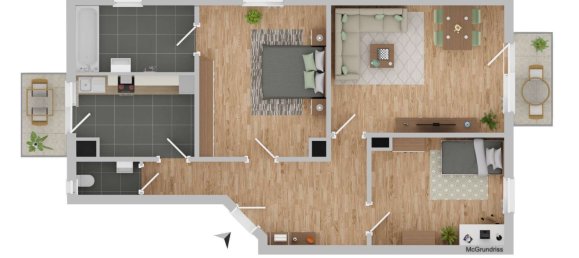 3 rooms Apartment in Stuttgart, Germany No. 115835 12