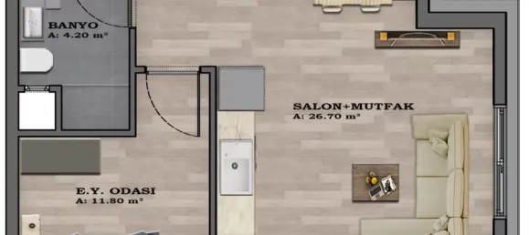 Apartment 3+1 in Aksu, Turkey No. 32662 27