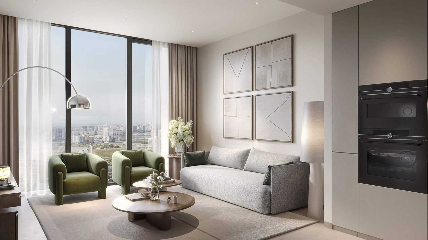 Квартира с 3 спальнями в VERDAN1A 4, Dubai Land, ОАЭ № 116702