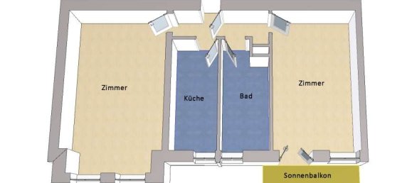 Apartamento de 2 divisões em Friedrichshain, Germany N.º 286510 6