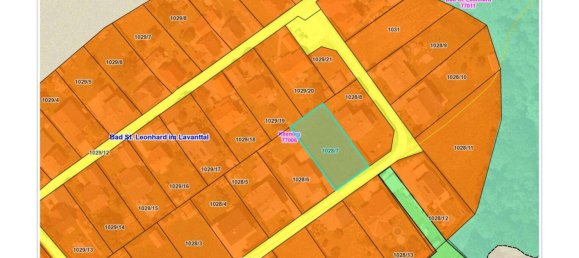 Terreno em Bad St. Leonhard im Lavanttal, Austria N.º 40677 3