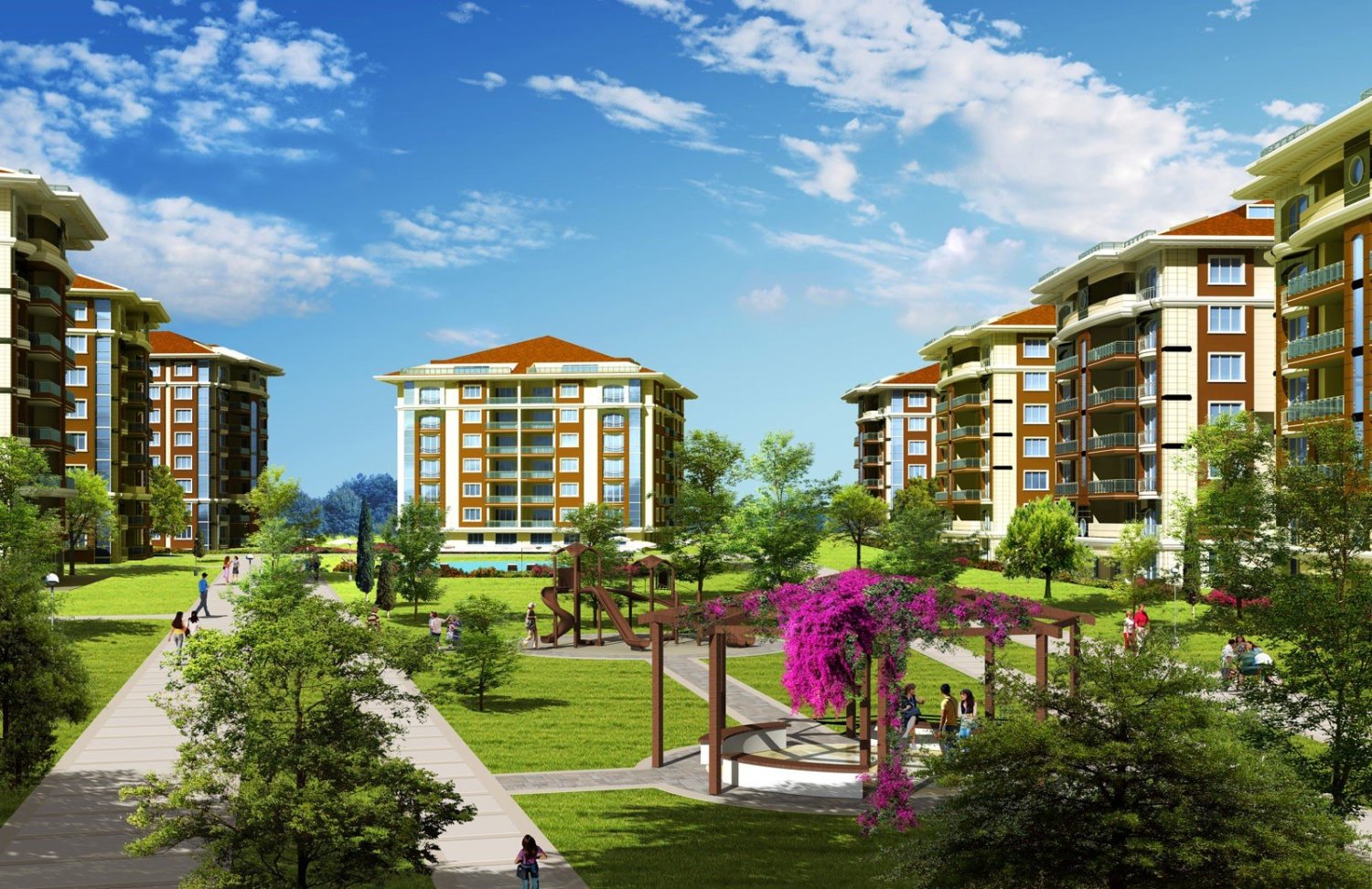 Apartamento de 3+1 en Istanbul, Turkey No. 7947