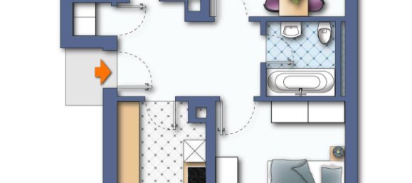 3 rooms Apartment in Traunstein, Germany No. 169358 11