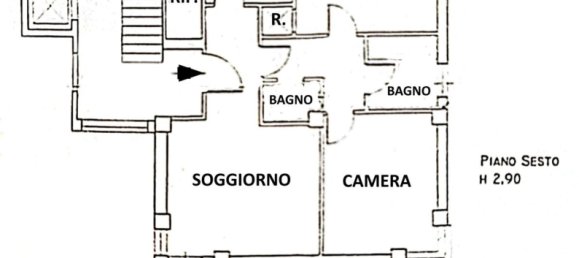 Apartamento de 4 habitaciónes en Livorno, Italy No. 49503 8