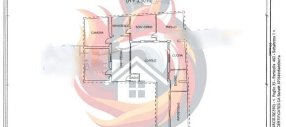 Дом с 4 комнатами в Селарджус, Италия № 206124 4