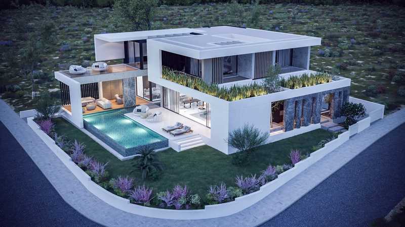 5 bedrooms Villa in Germasogeia, Cyprus No. 16153