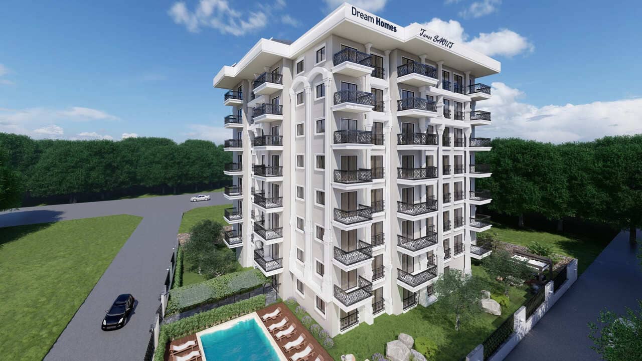 Apartment 2+1 in Dream Homes Taner Savut, Alanya, Turkey No. 38922
