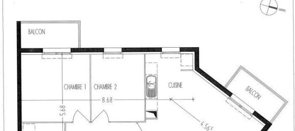Apartamento de 2 dormitorios en Grenay, France No. 227073 2
