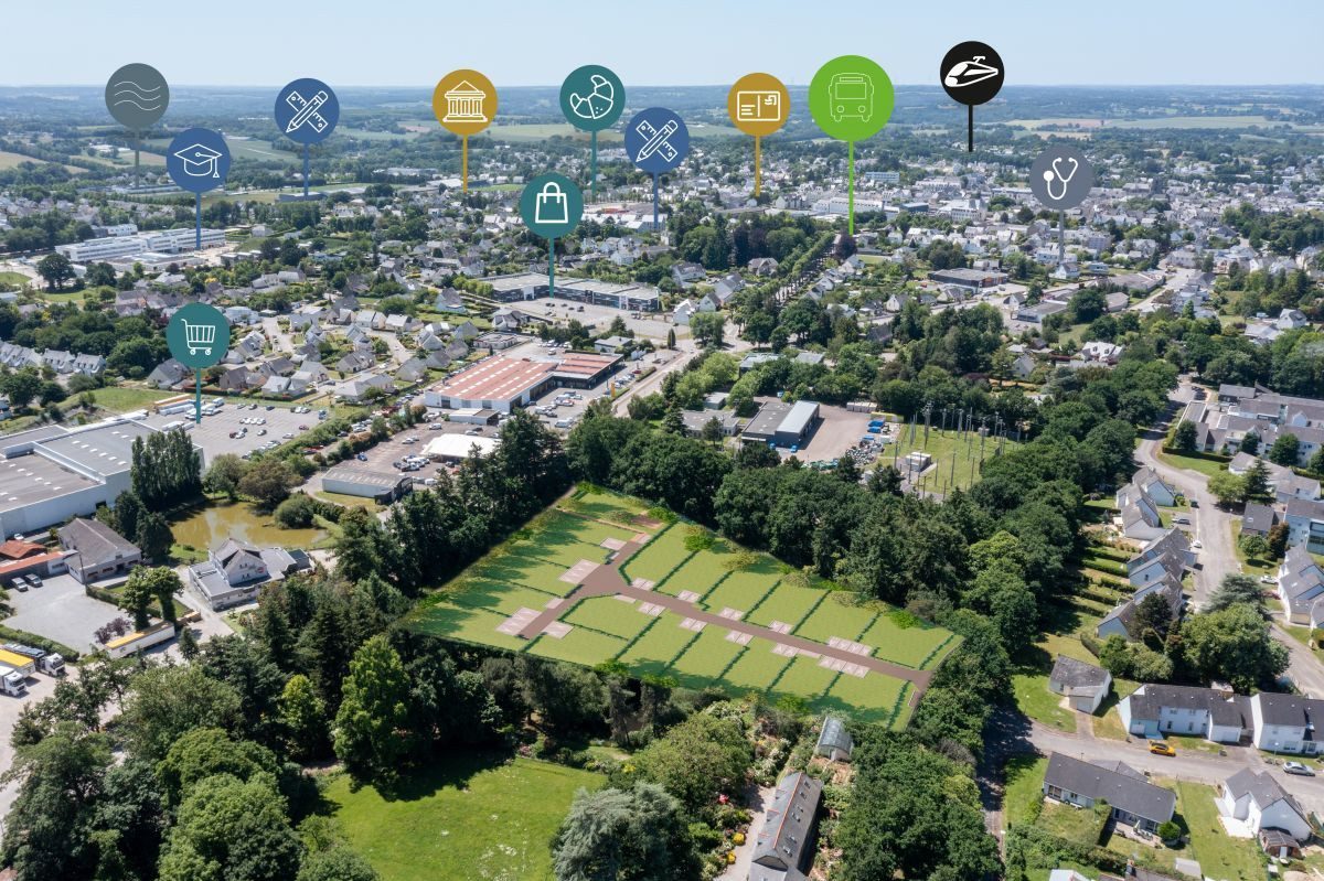  Land in Ploermel, France No. 198680