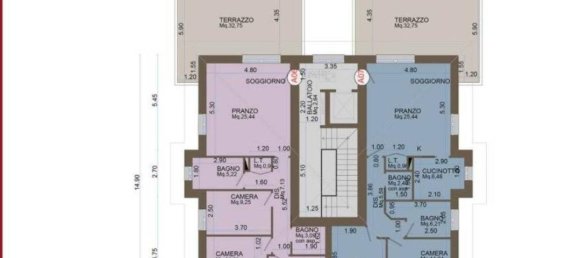 4 rooms Penthouse in Maranello, Italy No. 86188 4