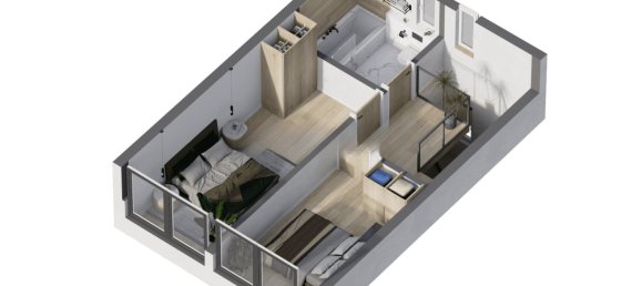 2 Schlafzimmer Stadthaus in Zadar, Croatia, Nr. 196 9