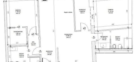 3 bedrooms Apartment in Bologna, Italy No. 63082 13