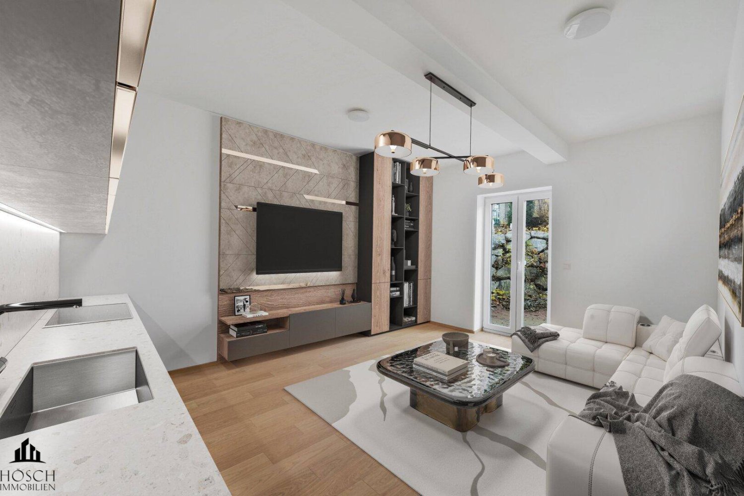 Квартира с 2 комнатами в Дёблинг, Австрия № 207489