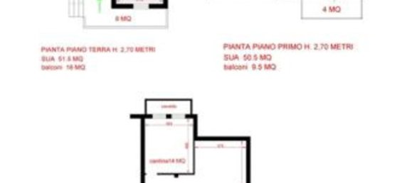 3 rooms House in Belmonte Piceno, Italy No. 257778 13