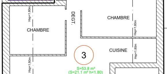 Apartamento de 2 dormitorios en Marly, France No. 270135 16