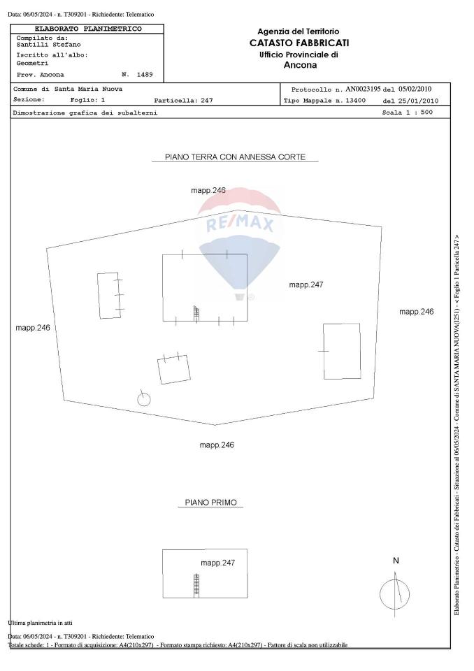 Studio in Santa Maria Nuova, Italy No. 8335