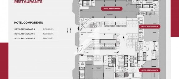 Laden in Jumeirah Village Circle, UAE 799.6m², Nr. 56253 3