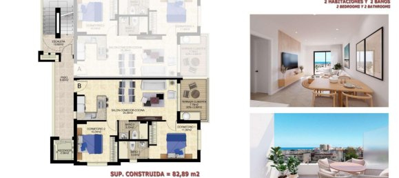 2 chambres appartement à vendre à Torrevieja, Alicante, Valencian Community, Spain № 365925 5