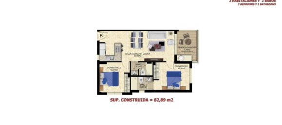2 chambres appartement à vendre à Torrevieja, Alicante, Valencian Community, Spain № 365925 6