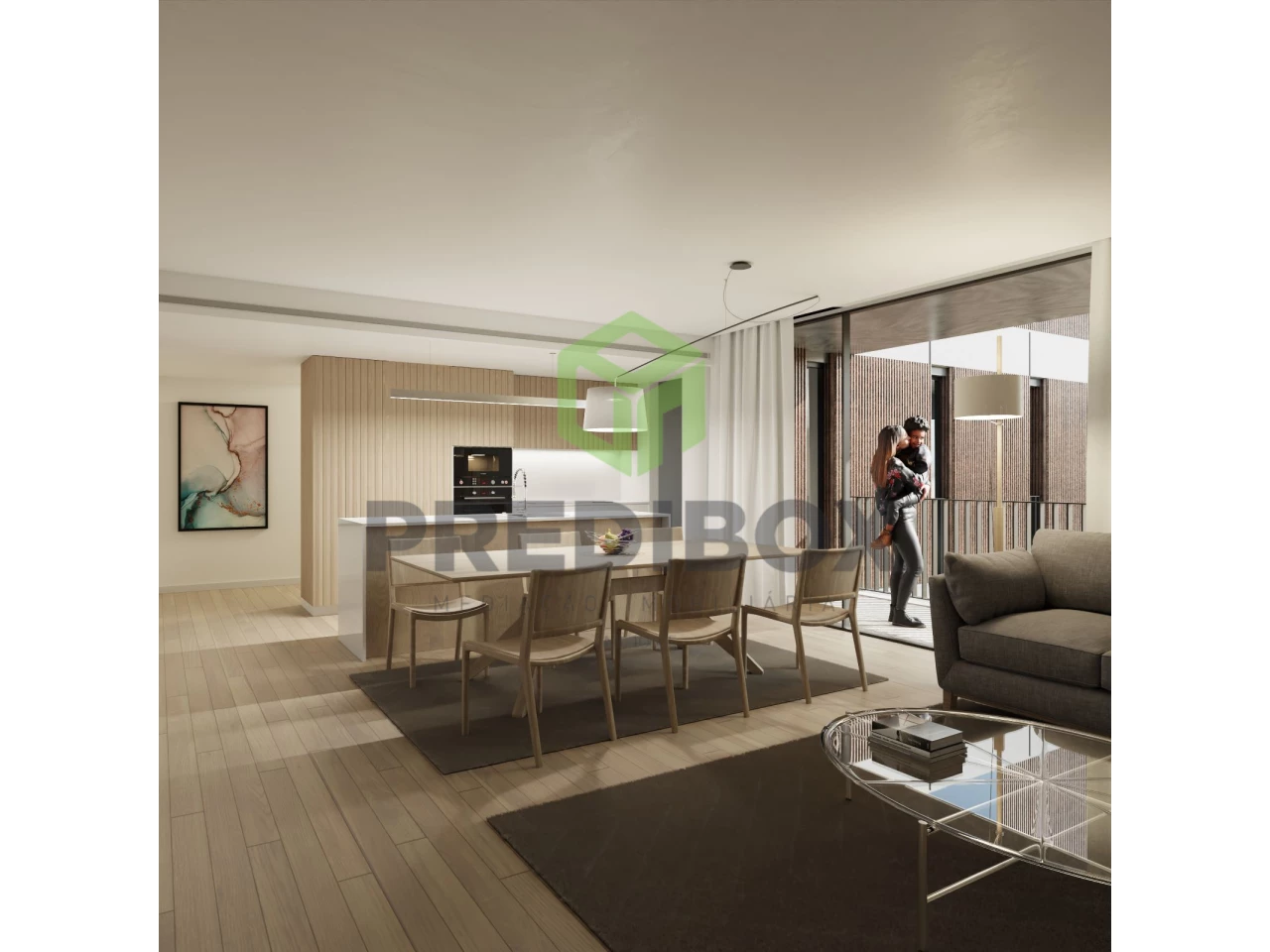 3 Schlafzimmer Wohnung in Esgueira, Portugal, Nr. 82293