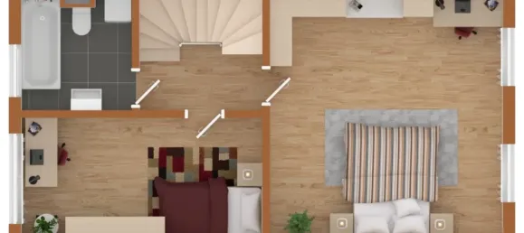 Таунхаус с 4 комнатами в Саксония-Анхальт, Германия № 145522 28