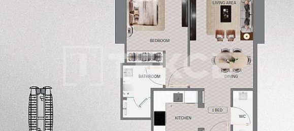 Studio for sale in Meydan, Dubai, UAE № 113036 20
