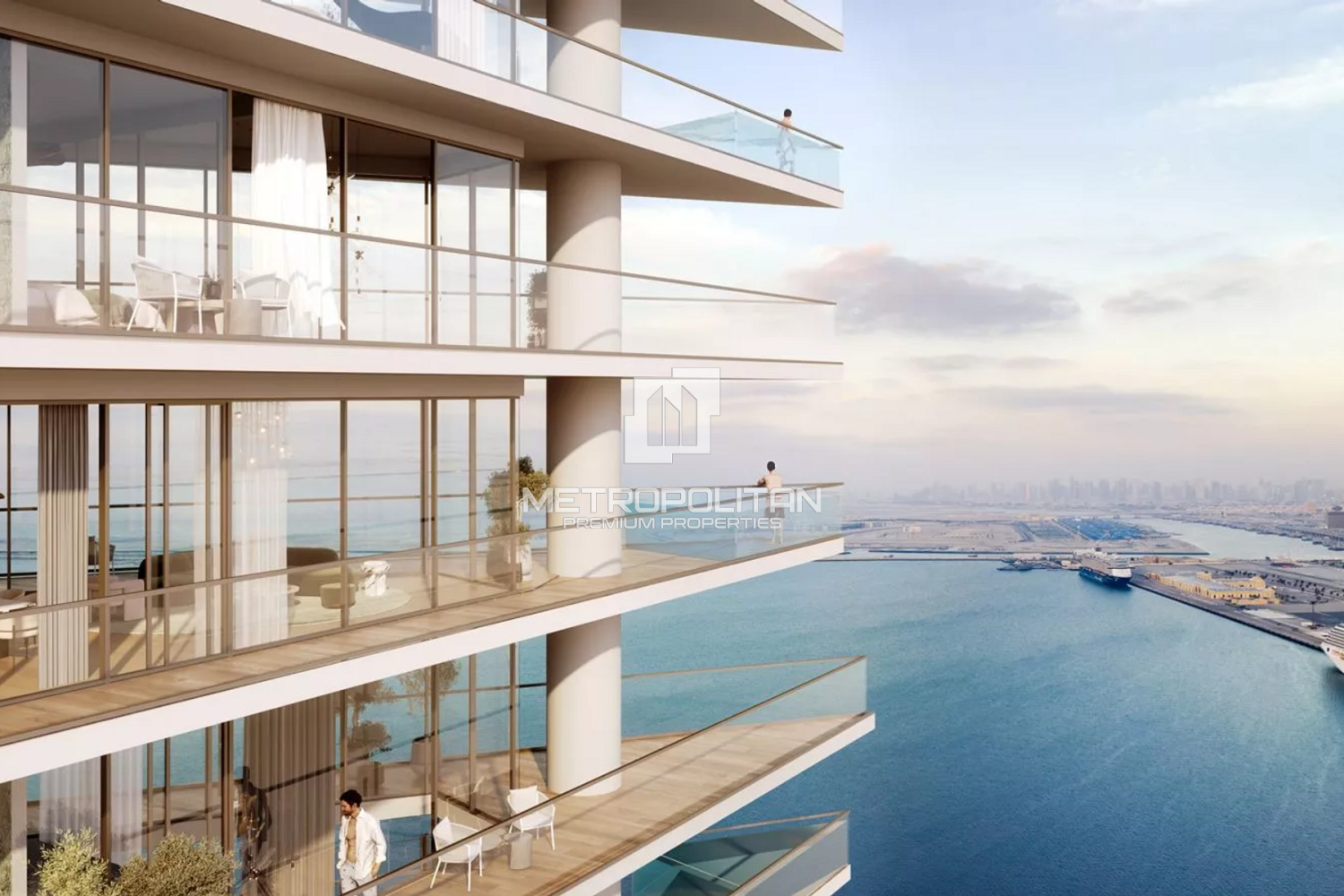 Apartamento T2 em Maritime City, UAE N.º 146852